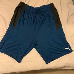 Dark blue Puma shorts